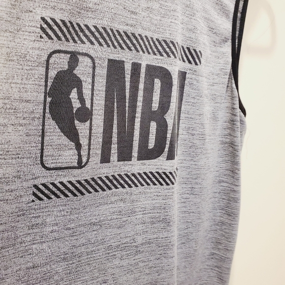 NBA men's gray tank top size M - Picture 2 of 13